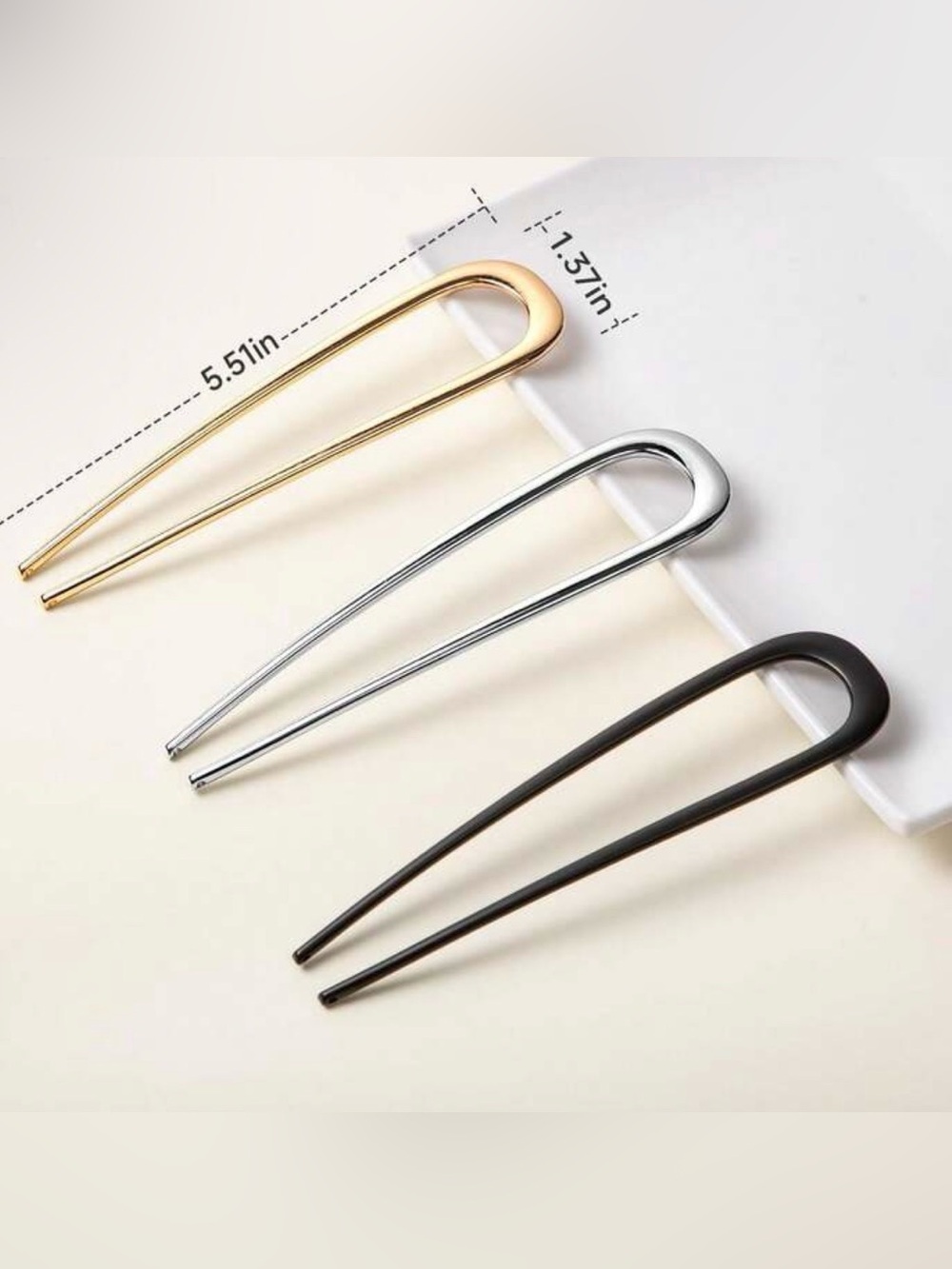 🆕🍓French Hair Clips - Picture 2 of 3